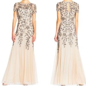 Adrianna Papell Godet Dress